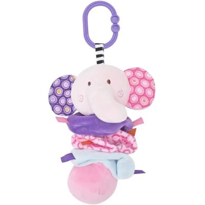 LORELLI Toys Rezgő játék - Pink elefánt LORELLI Toys Rezgő játék - Pink elefánt