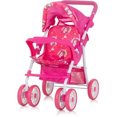 Chipolino Dolly Basket Rózsaszín Összecsukható Baba kocsi - Baba kocsi Chipolino Dolly Basket Rózsaszín Összecsukható Baba kocsi - Baba kocsi