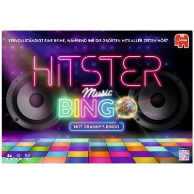 JUMBO TOYS Hitster Music Bingo társasjáték NÉMET nyelvű JUMBO TOYS Hitster Music Bingo társasjáték NÉMET nyelvű