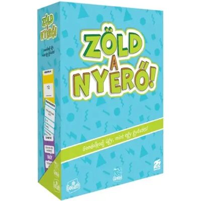 GOLIATH Zöld a nyerő társasjáték GOLIATH Zöld a nyerő társasjáték
