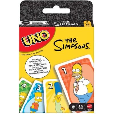Mattel Uno Simpsons kártyajáték Mattel Uno Simpsons kártyajáték