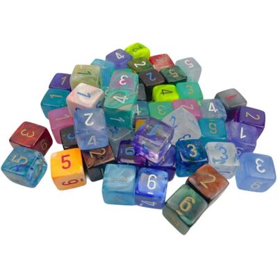 CHESSEX Signature Polyhedral - d6 dobókocka CHESSEX Signature Polyhedral - d6 dobókocka