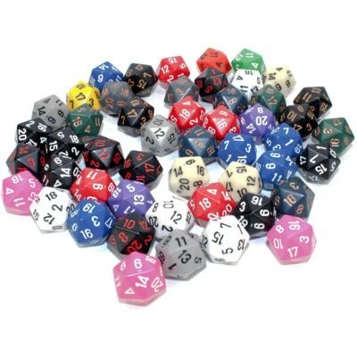 CHESSEX Opaque Polyhedral - d20 dobókocka CHESSEX Opaque Polyhedral - d20 dobókocka