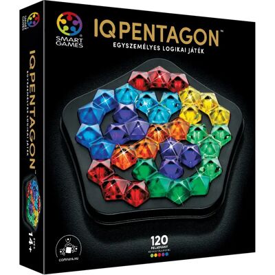 SMART GAMES IQ Deluxe - Pentagon egyszemélyes logikai játék SMART GAMES IQ Deluxe - Pentagon egyszemélyes logikai játék