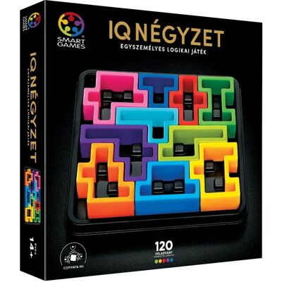 SMART GAMES IQ Deluxe - Négyzet egyszemélyes logikai játék SMART GAMES IQ Deluxe - Négyzet egyszemélyes logikai játék