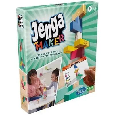 Hasbro Jenga Maker Csapatépítő Játék - Társasjáték Hasbro Jenga Maker Csapatépítő Játék - Társasjáték