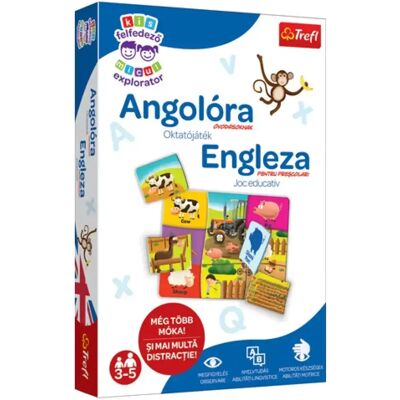 TREFL Kis felfedező: Angolóra oktatójáték TREFL Kis felfedező: Angolóra oktatójáték