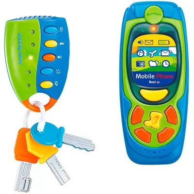 CHIPOLINO Kulcs és telefon játék hanggal és fényekkel CHIPOLINO Kulcs és telefon játék hanggal és fényekkel