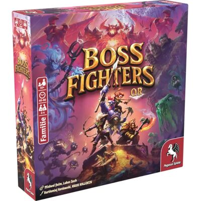 PEGASUS SPIELE Boss Fighters kooperatív stratégiai társasjáték 51270G PEGASUS SPIELE Boss Fighters kooperatív stratégiai társasjáték 51270G
