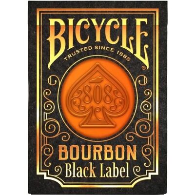 OEM Bicycle Bourbon Black Label kártya 10055139 OEM Bicycle Bourbon Black Label kártya 10055139