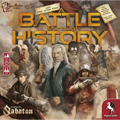 PEGASUS SPIELE A Battle through History – An Adventure with Sabaton társasjáték MULTI nyelvű 57702G PEGASUS SPIELE A Battle through History – An Adventure with Sabaton társasjáték MULTI nyelvű 57702G