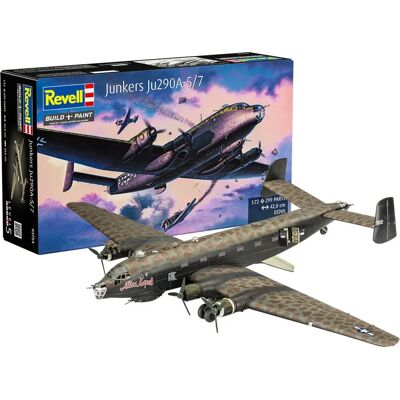 REVELL Junkers Ju290A-5/7 "Seeadler" repülőgép makett GRP9009 REVELL Junkers Ju290A-5/7 "Seeadler" repülőgép makett GRP9009