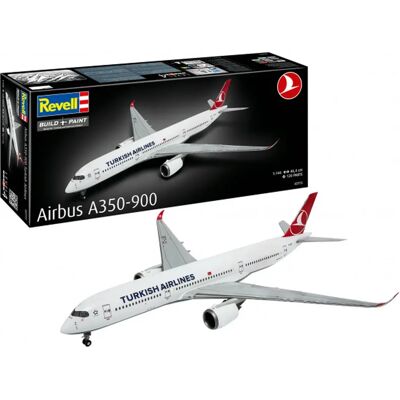 REVELL Airbus A350-900 Turkish Airlines repülőgép modellkészlet REVELL Airbus A350-900 Turkish Airlines repülőgép modellkészlet