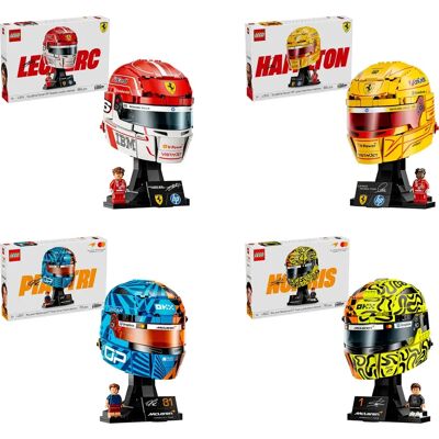 Lego Editions F1 sisakok csomag 4 db-os Lego Editions F1 sisakok csomag 4 db-os