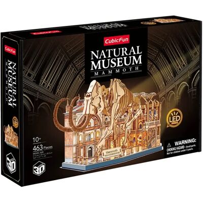 CUBICFUN 3D puzzle mamut LED-es CUBICFUN 3D puzzle mamut LED-es