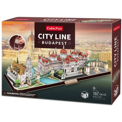CUBICFUN 3D puzzle City Line Budapest CUBICFUN 3D puzzle City Line Budapest