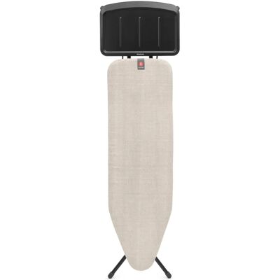 Brabantia B 124 x 38 cm Bézs Vasalódeszka - Stabil és Állítható Magasság Brabantia B 124 x 38 cm Bézs Vasalódeszka - Stabil és Állítható Magasság