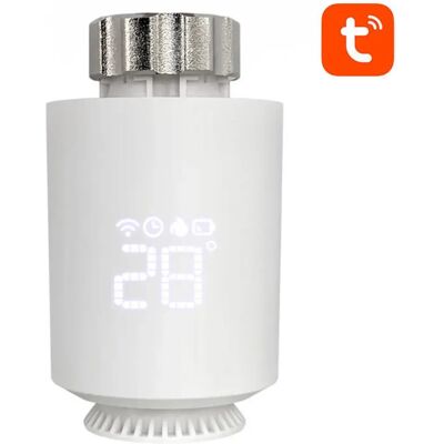 Okos radiátor termosztát szelep Avatto TRV06 - Fehér - Hőmérséklet szabályozás Okos radiátor termosztát szelep Avatto TRV06 - Fehér - Hőmérséklet szabályozás
