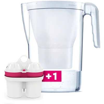 Bwt VÍZSZŰRŐ KANCSÓ 2,6L VIDA MANUAL 1DB SZŰRŐBETÉTTEL 815481 Bwt VÍZSZŰRŐ KANCSÓ 2,6L VIDA MANUAL 1DB SZŰRŐBETÉTTEL 815481