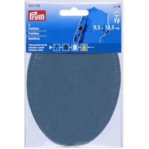 Prym 929038 Patches Velourslederimitat, aufbügelbar, 9,5 x 14,5 cm, jeansblau Prym 929038 Patches Velourslederimitat, aufbügelbar, 9,5 x 14,5 cm, jeansblau