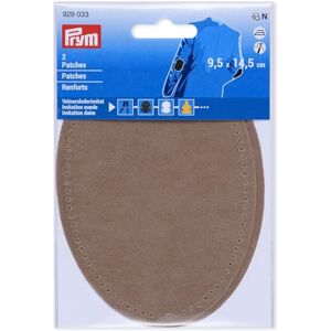 Prym 929033 Patches Velourslederimitat, aufbügelbar, 9,5 x 14,5 cm, stein Prym 929033 Patches Velourslederimitat, aufbügelbar, 9,5 x 14,5 cm, stein