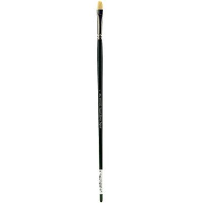 Winsor & Newton Winton hosszú fogantyújú disznó szőrű ecset - Rövid lapos Winsor & Newton Winton hosszú fogantyújú disznó szőrű ecset - Rövid lapos