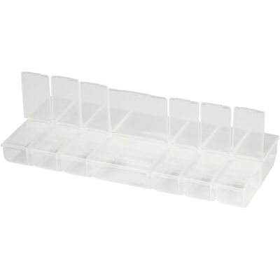 Creativ Aufbewahrungsbox, Größe 24x11cm, H: 2,8cm, 1 Stück Creativ Aufbewahrungsbox, Größe 24x11cm, H: 2,8cm, 1 Stück