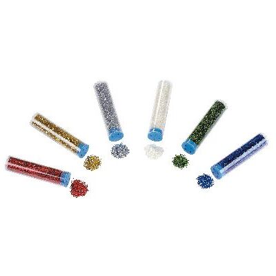 Cléopâtre CLEOPATRE 260840 Set mit 6 Glitzerröhrchen Cléopâtre CLEOPATRE 260840 Set mit 6 Glitzerröhrchen