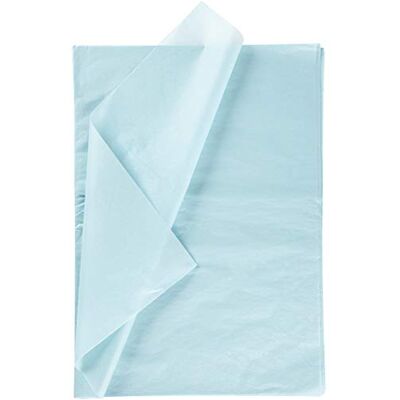 Creativ Seidenpapier, Blatt 50x70 cm, 14 g, hellblau, 25Blatt Creativ Seidenpapier, Blatt 50x70 cm, 14 g, hellblau, 25Blatt