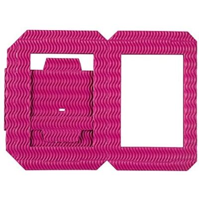 folia 9823/5 Laternen Rohlinge, Laternenzuschnitte aus Wellpappe, 5 Stück, pink, 13,5 x 13,5 x 18 cm, zum Zusammenstecken ohne Kleber, ideal für individuelle Laternen oder Tischlichter folia 9823/5 Laternen Rohlinge, Laternenzuschnitte aus Wellpappe, 5 Stück, pink, 13,5 x 13,5 x 18 cm, zum Zusammenstecken ohne Kleber, ideal für individuelle Laternen oder Tischlichter