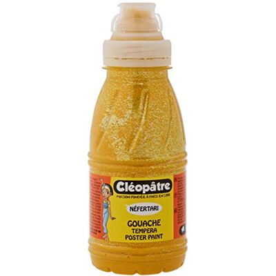 Cléopâtre Cléop tre PP250-7 Glitter-Farbe Honig 250 mL goldgelb Cléopâtre Cléop tre PP250-7 Glitter-Farbe Honig 250 mL goldgelb