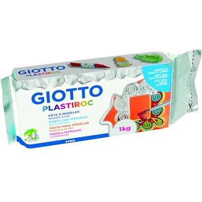 GIOTTO Plastiroc – Pain 1 kg selbsthärtende Modelliermasse, weiß GIOTTO Plastiroc – Pain 1 kg selbsthärtende Modelliermasse, weiß
