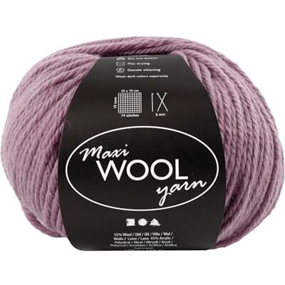 Creativ Wolle,Lavendel,L:125m,100g/1Knäuel Creativ Wolle,Lavendel,L:125m,100g/1Knäuel