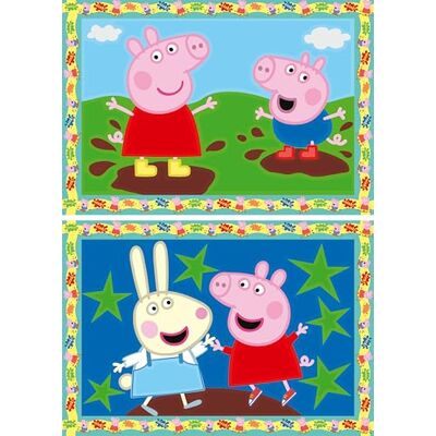Ravensburger CreArt Peppa Wutz Peppa Pig Malen nach Zahlen ab 5 Jahre Peppa Wutz Malset mit Rahmen, Pinsel und Acrylfarben, Geschenk für Mädchen und Jungen Ravensburger CreArt Peppa Wutz Peppa Pig Malen nach Zahlen ab 5 Jahre Peppa Wutz Malset mit Rahmen, Pinsel und Acrylfarben, Geschenk für Mädchen und Jungen