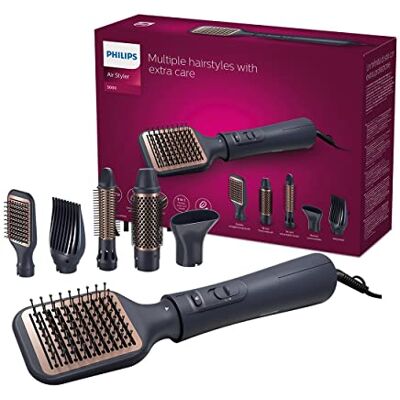 Philips AirStyler Serie 5000 – Haarstyler mit 5 Styling-Aufsätzen (Modell BHA530/00) Philips AirStyler Serie 5000 – Haarstyler mit 5 Styling-Aufsätzen (Modell BHA530/00)