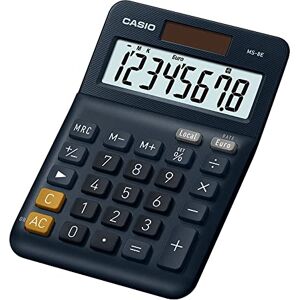 Casio Tischrechner MS-8E, 8-stellig, Währungsumrechnung, Gummifüße, Schnellkorrekturtaste, Solar-/Batteriebetrieb, silber Casio Tischrechner MS-8E, 8-stellig, Währungsumrechnung, Gummifüße, Schnellkorrekturtaste, Solar-/Batteriebetrieb, silber