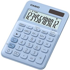 Casio MS-20UC-LB Tischrechner Hellblau Display (Stellen): 12 solarbetrieben, batteriebetrieben (B x H x T) 105 x 23 x 1 Schwarz Casio MS-20UC-LB Tischrechner Hellblau Display (Stellen): 12 solarbetrieben, batteriebetrieben (B x H x T) 105 x 23 x 1 Schwarz