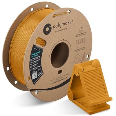Polymaker Polylite Fémes PLA Pro 1,75mm 1kg - Arany - 3D nyomtató filament Polymaker Polylite Fémes PLA Pro 1,75mm 1kg - Arany - 3D nyomtató filament