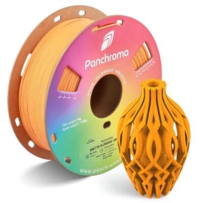 Polymaker Panchroma™ PLA Matte Sunrise Orange 1,75 mm 1 kg Polymaker Panchroma™ PLA Matte Sunrise Orange 1,75 mm 1 kg
