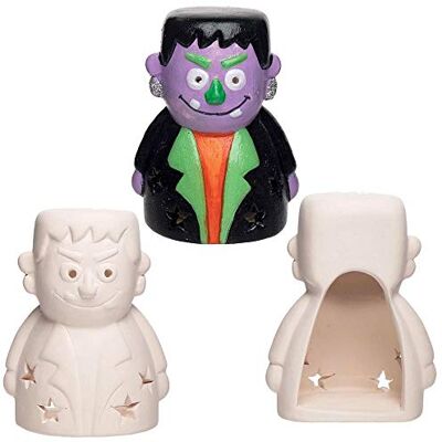 Baker Ross AX238 Halloween Keramik Teelichthalter 3 Stück, Saisonale Künstler- und Bastelbedarf zum Basteln und Dekorieren zur Winterzeit, Ceramic, One Size Baker Ross AX238 Halloween Keramik Teelichthalter 3 Stück, Saisonale Künstler- und Bastelbedarf zum Basteln und Dekorieren zur Winterzeit, Ceramic, One Size