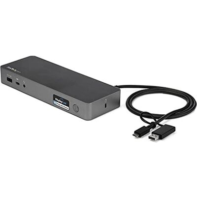 StarTech Hybrid USB-C USB-A Universal Dual 4K HDMI DP Dock für MacBook, 60W StarTech Hybrid USB-C USB-A Universal Dual 4K HDMI DP Dock für MacBook, 60W
