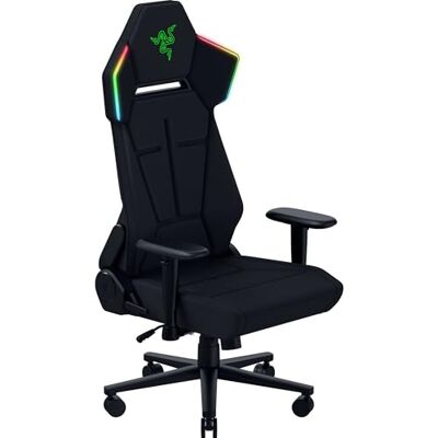 Razer Soma Chroma Kabelloser Gaming-Stuhl, Schwarz Chroma RGB, Integrierte ergonomische Lendenwirbelstütze, USB-Typ-C-Anschluss, Integriertes Bedienfeld Razer Soma Chroma Kabelloser Gaming-Stuhl, Schwarz Chroma RGB, Integrierte ergonomische Lendenwirbelstütze, USB-Typ-C-Anschluss, Integriertes Bedienfeld