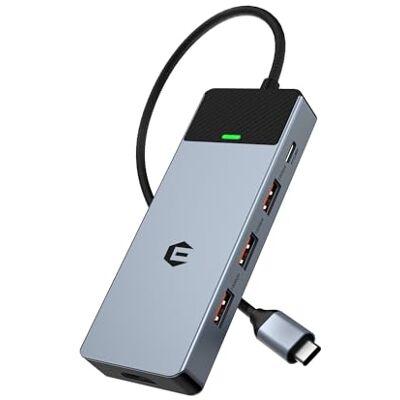 BIGBIG WON USB C Splitter, 5 in 1 USB C Hub HDMI mit 4K@60Hz, 3 * 10Gbps USB 3.2 Gen 2, 100W PD, USB C Hub für Surface, Dell, HP, Lenovo und mehr Typ C Geräte BIGBIG WON USB C Splitter, 5 in 1 USB C Hub HDMI mit 4K@60Hz, 3 * 10Gbps USB 3.2 Gen 2, 100W PD, USB C Hub für Surface, Dell, HP, Lenovo und mehr Typ C Geräte