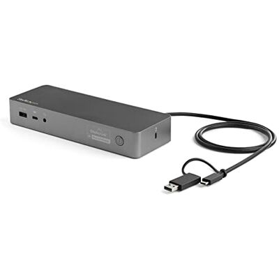 StarTech Hybrid USB-C USB-A Universal Dual 4K HDMI DP Dock für Mac, 100W StarTech Hybrid USB-C USB-A Universal Dual 4K HDMI DP Dock für Mac, 100W