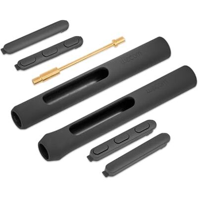 Wacom Pro Pen 3 Customization Kit – Stylus-Stift-Kit – Griffe, Seitentasten-Module und Balancegewicht für Pro Pen 3 Wacom Pro Pen 3 Customization Kit – Stylus-Stift-Kit – Griffe, Seitentasten-Module und Balancegewicht für Pro Pen 3