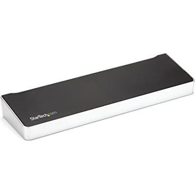 StarTech USB-C 4K DisplayLink Dock, Dreifach, HDMI/DP, Mac & Win, 60W StarTech USB-C 4K DisplayLink Dock, Dreifach, HDMI/DP, Mac & Win, 60W