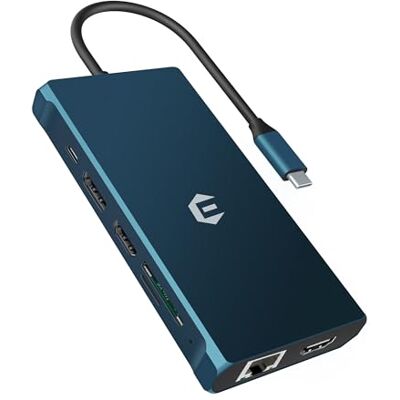 BIGBIG WON USB C Docking Station, 12 in 1 USB C Dock, Triple Display USB C Hub 4K DP/2*HDMI, MacBook Pro/Air USB C Adapter (5Gbit/s USB A/C 3.0,1g Ethernet, PD 100W, 3,5 mm MIC, SD/TF) für Dell, HP, Lenovo BIGBIG WON USB C Docking Station, 12 in 1 USB C Dock, Triple Display USB C Hub 4K DP/2*HDMI, MacBook Pro/Air USB C Adapter (5Gbit/s USB A/C 3.0,1g Ethernet, PD 100W, 3,5 mm MIC, SD/TF) für Dell, HP, Lenovo
