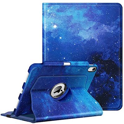 FINTIE Hülle für iPad Air 11 Zoll (27,9 cm) M2 (2024), iPad Air 5th Generation (2022) / Air 4th Gen (2020) 10,9 Zoll (27,7 cm) mit Stifthalter, 360 Grad drehbare Schutzhülle, Ständer, Sternenhimmel FINTIE Hülle für iPad Air 11 Zoll (27,9 cm) M2 (2024), iPad Air 5th Generation (2022) / Air 4th Gen (2020) 10,9 Zoll (27,7 cm) mit Stifthalter, 360 Grad drehbare Schutzhülle, Ständer, Sternenhimmel