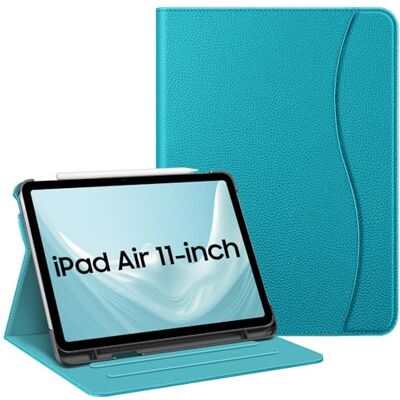 FINTIE Schutzhülle für iPad Air 27,9 cm (11 Zoll) M2 (2024), iPad Air 5. Generation (2022) / iPad Air 4. Generation (2020) 10,9 Zoll, Multi-Winkel-Viewing Schutzhülle mit Stifthalter und Tasche, FINTIE Schutzhülle für iPad Air 27,9 cm (11 Zoll) M2 (2024), iPad Air 5. Generation (2022) / iPad Air 4. Generation (2020) 10,9 Zoll, Multi-Winkel-Viewing Schutzhülle mit Stifthalter und Tasche,