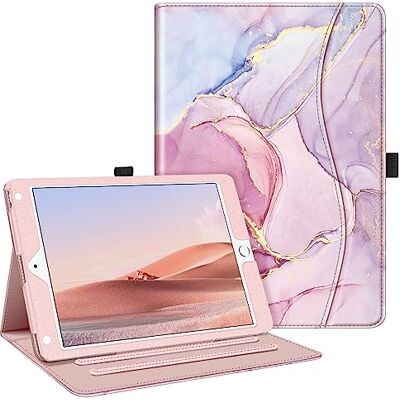 FINTIE Schutzhülle für iPad 9.7 2018/2017/iPad Air 2/iPad Air 9,7 Zoll Schutzhülle mit Mehreren Winkeln, Folio Stand Case Cover mit Tasche und automatischer Schlaf-/Weckfunktion, Rosa FINTIE Schutzhülle für iPad 9.7 2018/2017/iPad Air 2/iPad Air 9,7 Zoll Schutzhülle mit Mehreren Winkeln, Folio Stand Case Cover mit Tasche und automatischer Schlaf-/Weckfunktion, Rosa